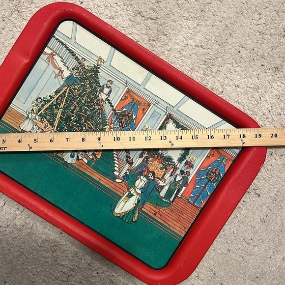 Polpourri Press Vintage Metal Christmas Tray - Picture 7 of 7